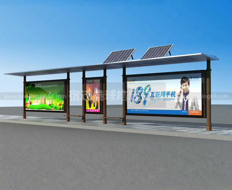 公交站候車(chē)亭定制