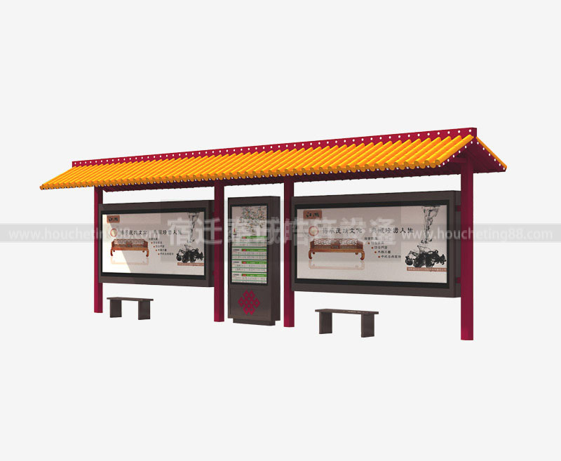 仿古候車亭廠家產品