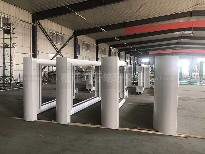  皓玗公交站臺候車亭廠家生產(chǎn)設(shè)施建設(shè)萬事俱備,蓄勢待發(fā)配圖一
